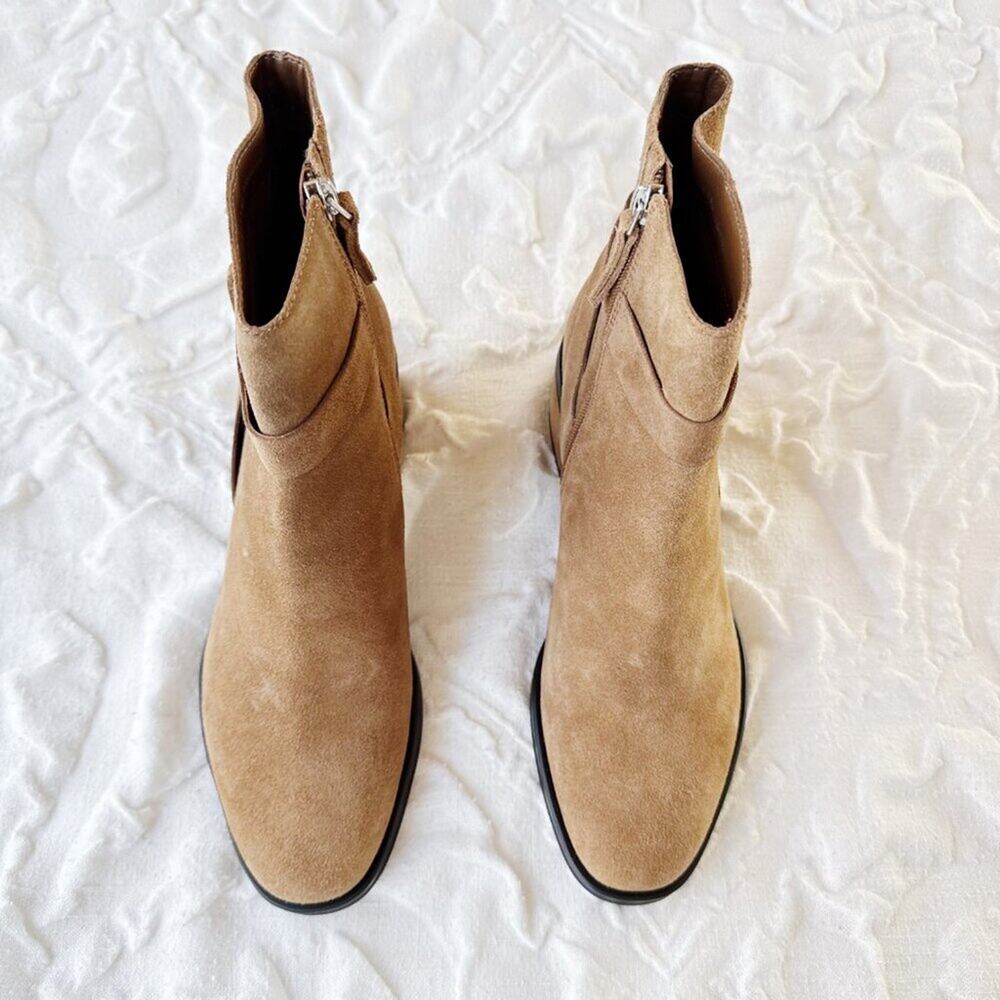 Dolce Vita Leland Suede Block Heel Boot Size 9.5 New - Picture 9 of 12